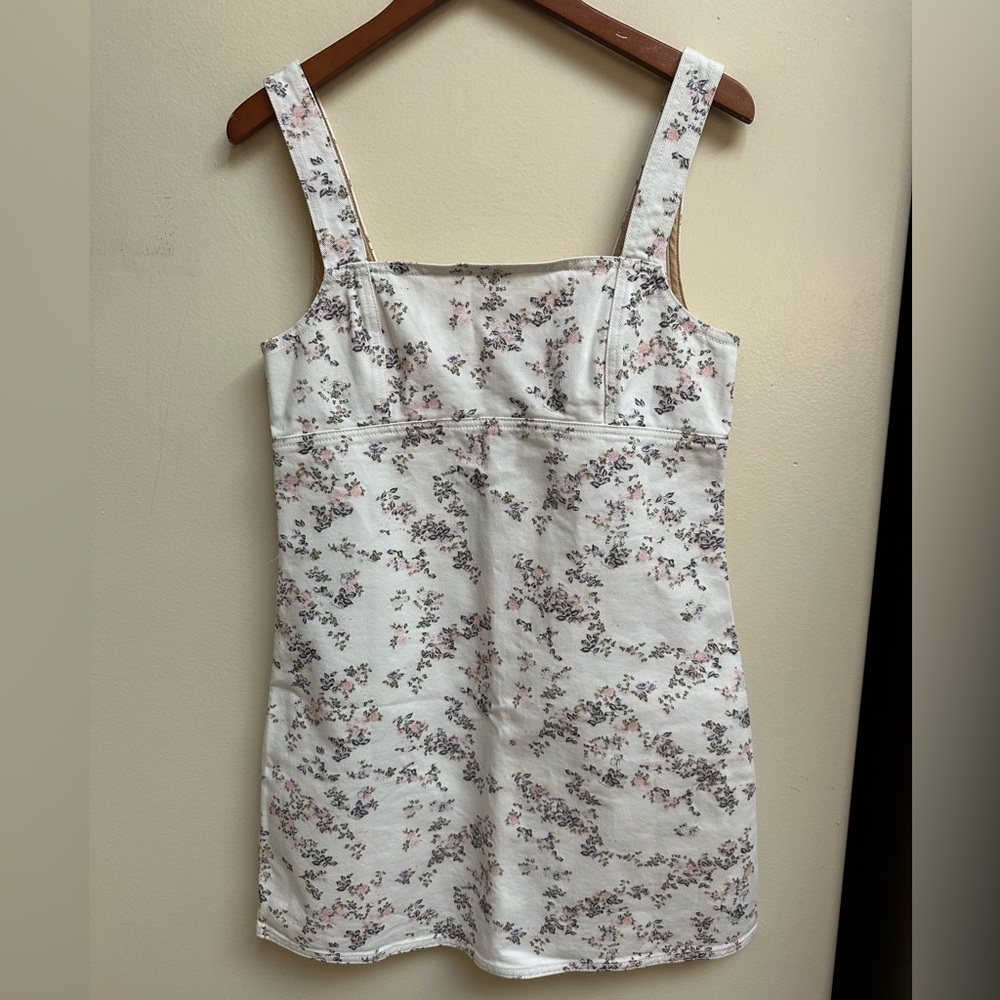 New Rag & Bone Floral Denim Dress